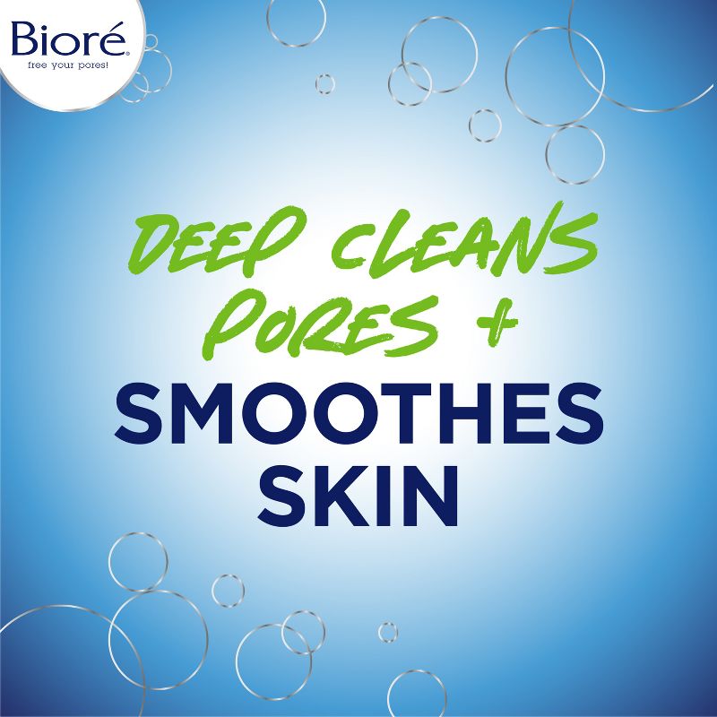 Biore Pore Unclogging Scrub, 2% Salicylic Acid, Oil-Free, Penetrates Pores, Clears Impurities - Unscented - 5oz, 6 of 8