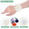 Unique Bargains Mesh Fabric Full Chiffon Flowers for DIY 12 Pcs - 2 of 4