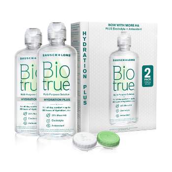Biotrue Hydration Plus Contact Lens Solution - 20 fl oz