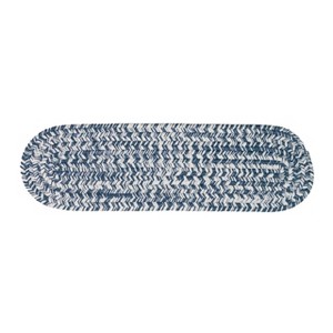 Colonial Mills Howell Tweed Stair Treads - Lake Blue 8"x28" - 1 of 3