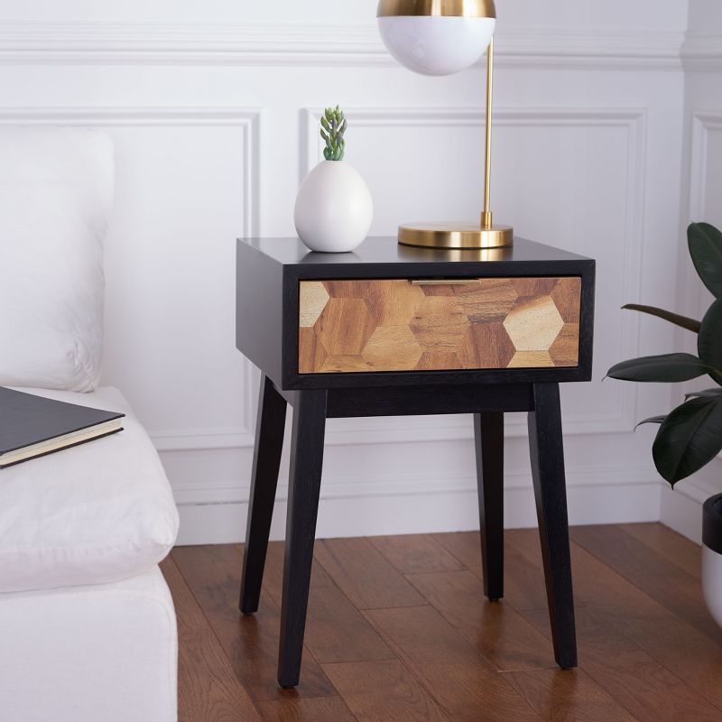 Nilo 1 Drawer Accent Table  - Safavieh, 3 of 10