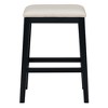CAVINAS Dining Table Set Modern Faux Marble Versatile Bar Table Set with Storage Drawers and Padded Stools for Dining Room - 2 of 4