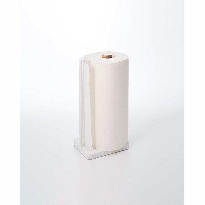 Yamazaki Home - Paper Towel Holder - Steel + Wood