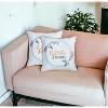 HomeRoots Set of Two Orange and White Give Thanks Throw Pillow Covers - 2 of 4