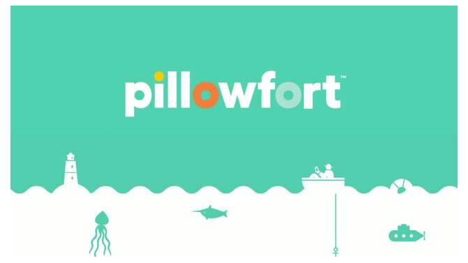 Broken Striped Kids' Rug - Pillowfort™, 2 of 6, play video