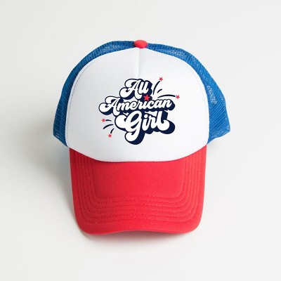 The Juniper Shop All American Girl Youth Foam Trucker Hat