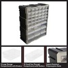 Stalwart 39-Drawer Small Part Organizer, Black - image 3 of 4