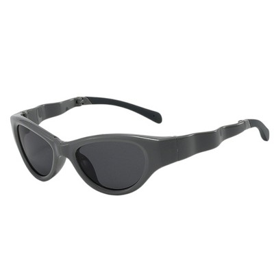 Anna-Kaci Women's Retro Y2K Futuristic Folding Sunglasses UV400 protection