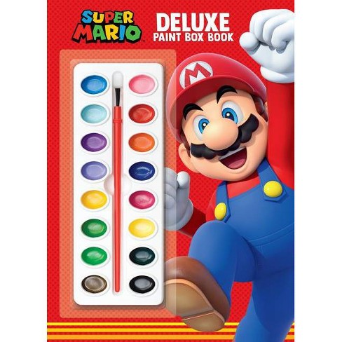 Super Mario Libro Para Colorear : 40 ilustraciones exclusivas para niños  (Paperback) 