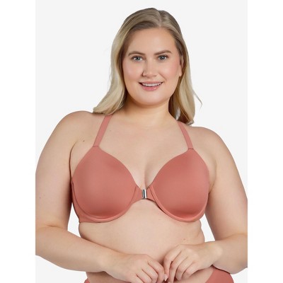 Leading Lady The Luna - Front-Closure Racerback Power Mesh Bra