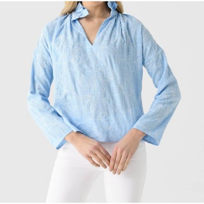 Women's Vicki Long Sleeve Top - Never a Wallflower