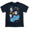 Boys' Star Trek All Star Crew T-Shirt Navy Large - 2 of 4