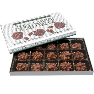 Lammes Candies Texas Chewie Pecan Pralines 15 Pieces - 1 of 4
