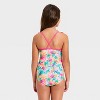 Girls' Beach Vibes One Piece Swimsuit - Cat & Jack™ - 2 of 3