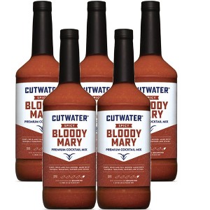 Cutwater Spicy Bloody Mary Mix - 1L Bottles- Full-Bodied Flavorful Mixer - 1 of 4