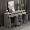 Famapy 5 Drawer Combo Dresser Multifunctional Storage Cabinet Living Room Storage Solutions - 4 of 4