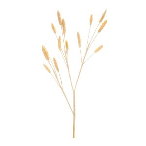 Bunny Tail Flocked Spray Set of 6 23 Inch Height for Seasonal Decorating By Melrose - 1 of 3