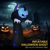 Dexmalle Halloween Inflatables Outdoor Decorations Pumpkin Reaper Decoration - 3 of 4