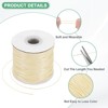 Unique Bargains Waxed Polyester Durable Flexible Beading Cord 1 Roll - 2 of 4