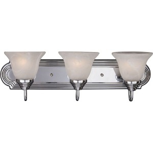 Maxim Lighting Essentials - 801x 3 - Light Vanity in  Polished Chrome - 1 of 2