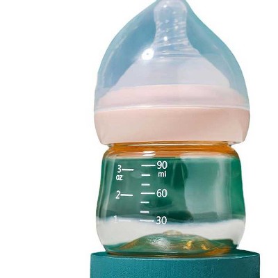 AOSTIRMOTOR Silicone Baby Feeding Bottles for Newborns