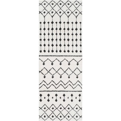 Irmo Shag Global Rugs White - Artistic Weavers
