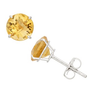 Designs By Gioelli 10K Gold Gemstone Stud Earrings - 1 of 2
