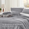 Bedsure | 3/4 Pcs Pinch Pleat Bed Solid Comforter &  Pillowcases Bedding Set - 4 of 4