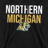Northern Michigan University Official Stacked Adult Pull-Over Hoodie - 2 of 4