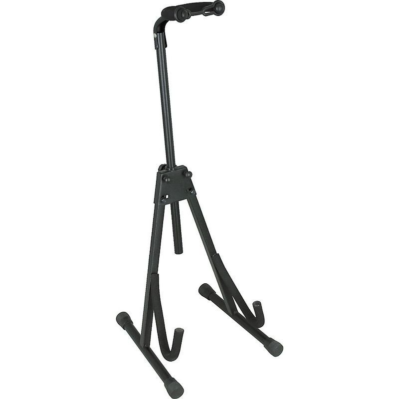 Musician's Gear Deluxe A-Frame Electric Guitar and Bass Stand Black, 2 of 3