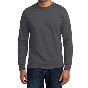 Mafoose Men's Comfortable Long Sleeve Lightweight Core Blend T-shirt - 1 of 4