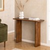 MH London Zikha 30" Solid Wood Entryway Console Table - 2 of 4