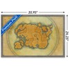 Trends International The Elder Scrolls: Online - Map Framed Wall Poster Prints - 3 of 4