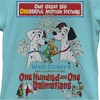 Girl's One Hundred and One Dalmatians Original Movie Poster T-Shirt - 2 of 4