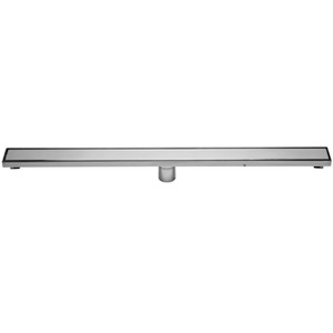 ALFI brand ABLD36B-PSS 36Inch Modern Polished Stainless Steel Linear Shower Drain with Solid Cover - 1 of 4