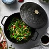 Staub Cast Iron Essential French Oven, Dutch Oven, 5-quart, serves 5-6, Made in France,  with Snake Lid - 4 of 4