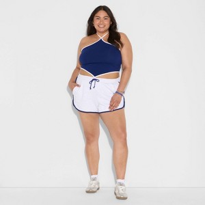 Women's Game Day Football Charm Halter Top - Wild Fable™ - 1 of 3