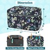 PAVILIA Yarn Bag Knitting Crochet Bag Organizer, Crocheting On The Go Storage Project Bag, Crochet Knitting Accessories Knitter Gifts - 3 of 4