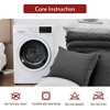 BAGOKIE 7 Pieces Reversible Bed in a Bag Comforter Set for All Season - 3 of 4