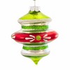 Christopher Radko Company 3.5 Inch Cc Round & Shapes Shiny Brite Tree Ornament Sets - 4 of 4