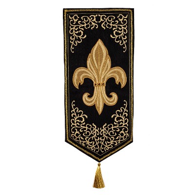 Elegant Fleur de Lis Everlasting Impressions Textile Decor