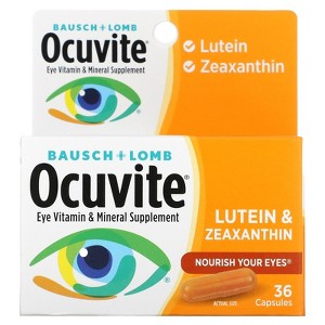 Ocuvite Lutein & Zeaxanthin, 36 Capsules - 1 of 3