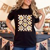 Simply Sage Market S.W.Smiley Checkered Smiley Face Flowers Short Sleeve Tee - 3 of 4