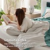 100% Cotton Percale Sheets,Sheet Set with Deep Pocket Up to 16 Inches, Breathable & Crirsp Soft, Bedsheet & Pillowcase Sets, 4 Pieces - 4 of 4