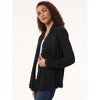 Jones New York Long Sleeve Double Layer Cardigan - 2 of 3