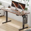 FURNIinspire Desks, Standing Desk Adjustable Height Sit Stand Home Office Desk, Brown, 4.59"*1.97"*3.90" - 2 of 4