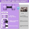 Sportneer Water Weights Aquatic Exercise Dumbbells Water Dumbbell Aerobics Workouts Set of 2 EVA Foam Pool Weights Dumbbells Set - 4 of 4