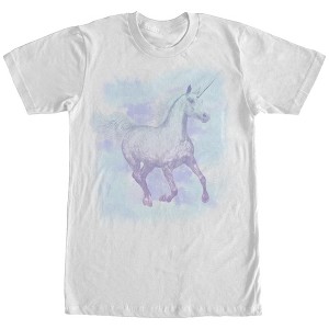 Men's Lost Gods Unicorn in the Mist T-Shirt - 1 of 4