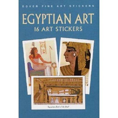 Egyptian Art - (Pocket-Size Sticker Collections) by  Anna Samuel (Paperback)