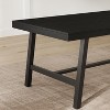 70.87Inch Large Long Dining Table for 6-8 People, Wooden Kitchen Table with Sturty Legs for Kitchen, Dining Room - 3 of 4